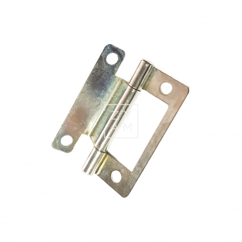 BISAGRA METALICA ANGULAR NIQUELADA 50MM