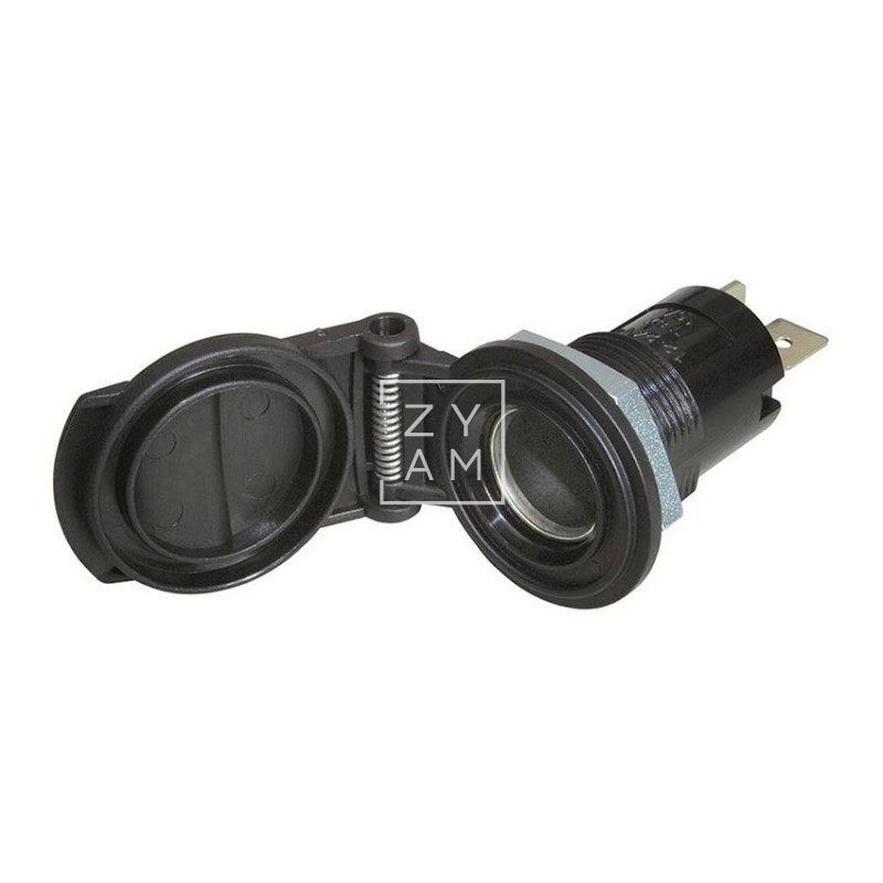 TOMA 12V H C/TAPA PROCAR