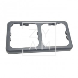 MARCO DOBLE GRIS OSCURO 120X60