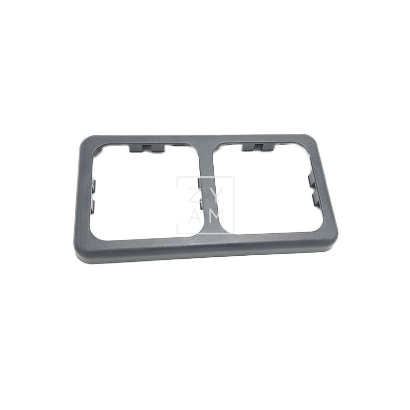 MARCO DOBLE GRIS OSCURO 120X60