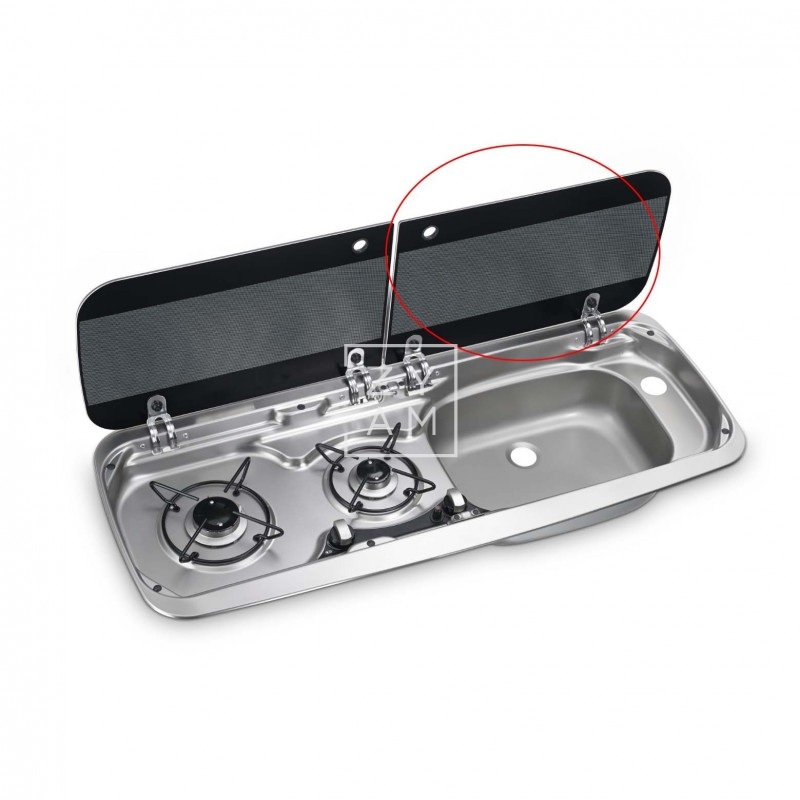 TAPA CRISTAL COCINA/SENO DERECHA MO9222R