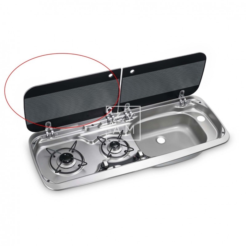 TAPA CRISTAL COCINA/SENO IZQUIERDA MO9222R