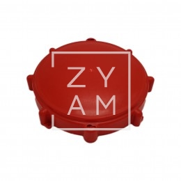 TAPA ROJA DEPOSITO H. 170 MM C/JUNTA