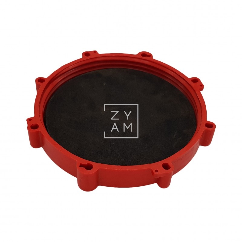 TAPA ROJA DEPOSITO H. 170 MM C/JUNTA