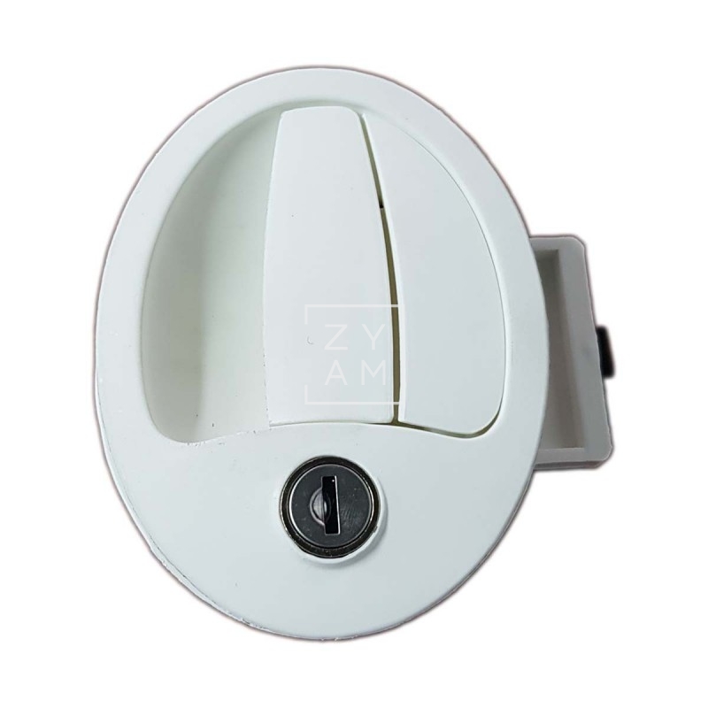 CERRADURA PORTON OVALADA