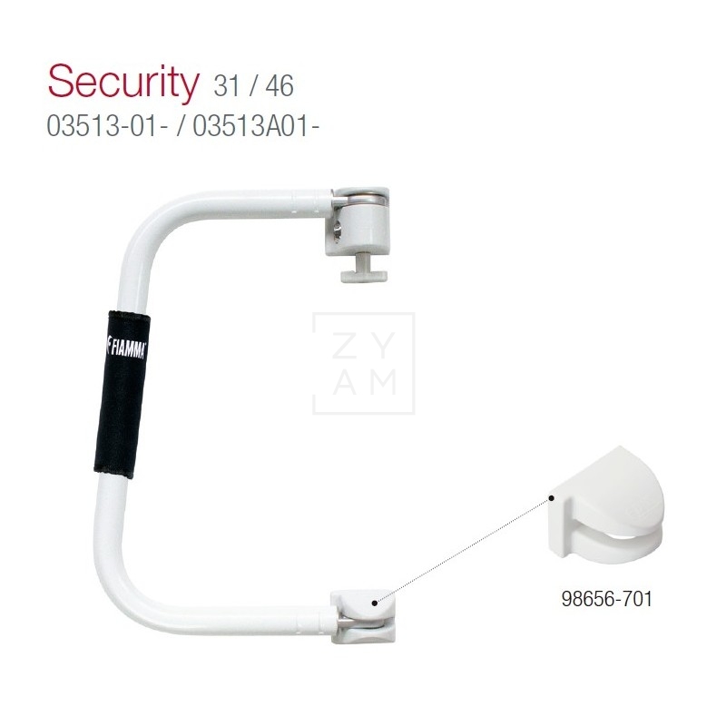 COBERTURA INFERIOR ASA SECURITY S/31/46 BLANCO