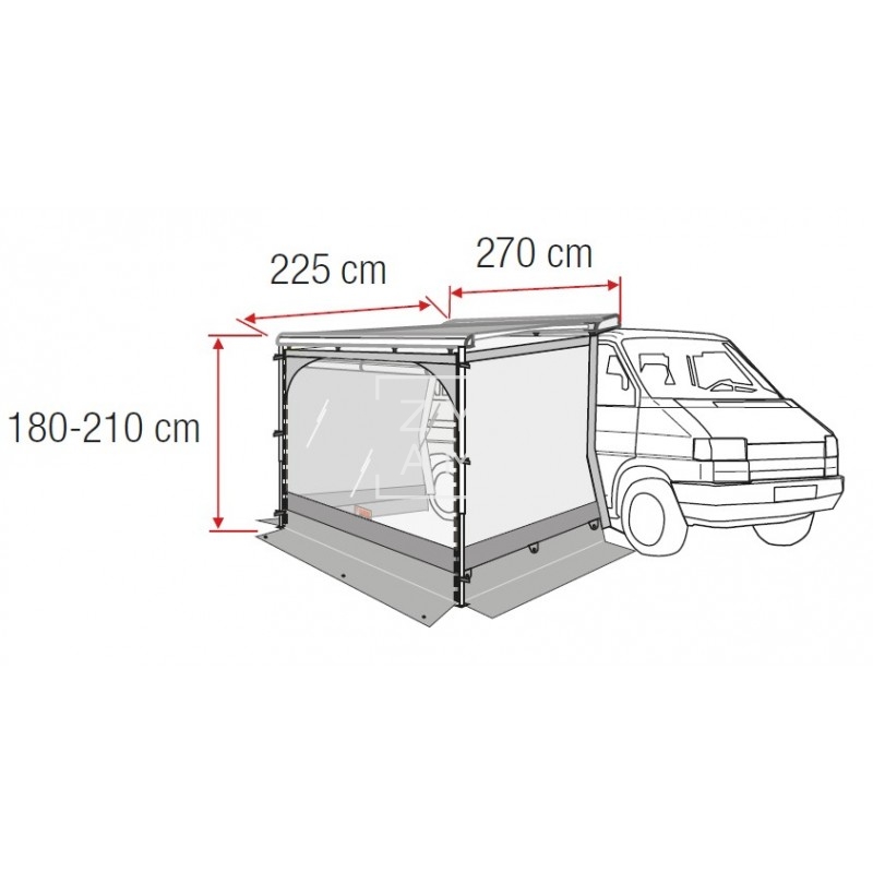 Fiamma Privacy Room Van Premium F40
