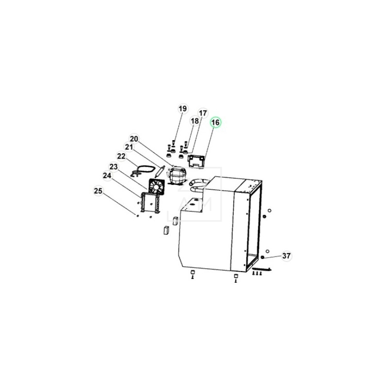 MODULO ELECTRONICO COMPRESOR CRE00 50/65/80