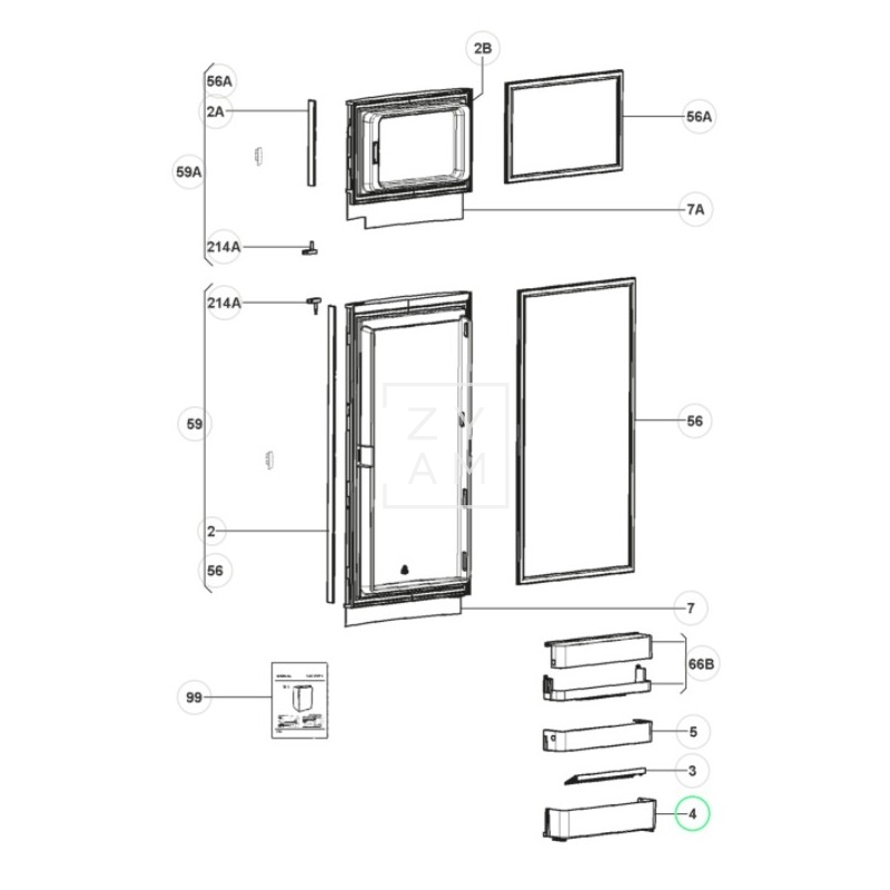 Estante Botellero Dometic