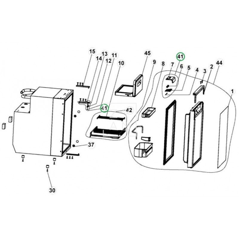 CIERRE PUERTA COMPLETO CRE 50/60/80