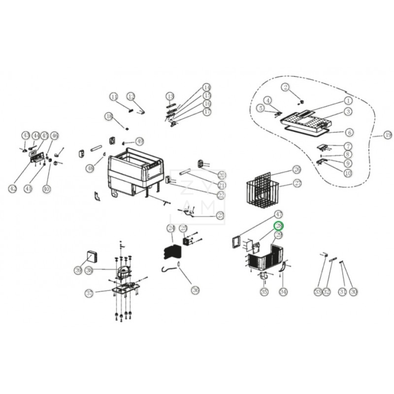 PLACA CONTROL CONM. CFX-35/65 *557