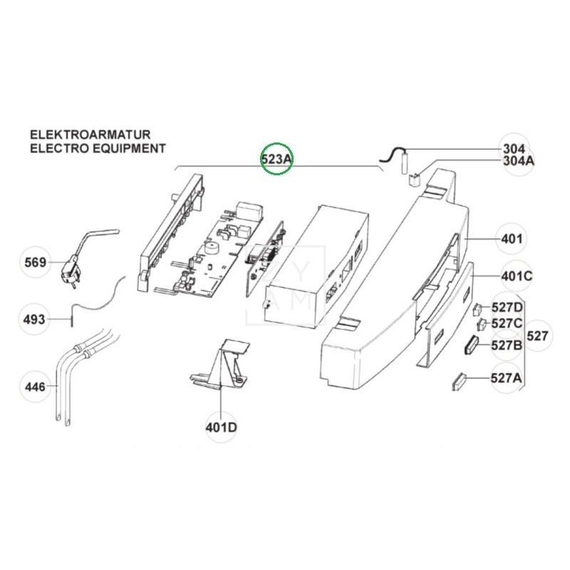 PLACA CONTROL RM/SL/8xx5 *125