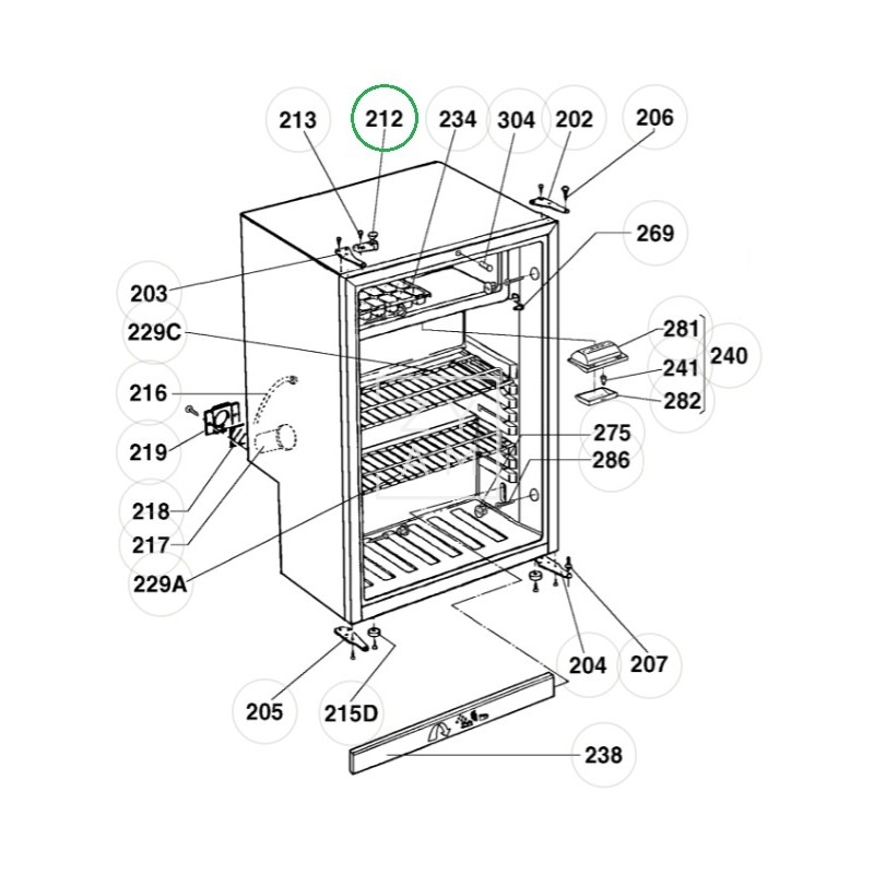CIERRE PUERTA GM 60-90 / RM 2202-4405