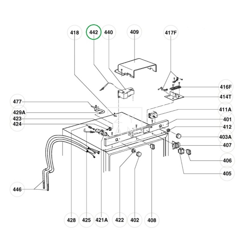 CABLE+BUJIA REF. 1200 MM. E/AUT. *614