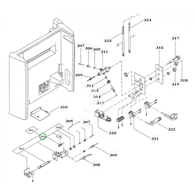 INYECTOR GAS KZ19 A3/B21/CR80/GM/RC/RM/TC