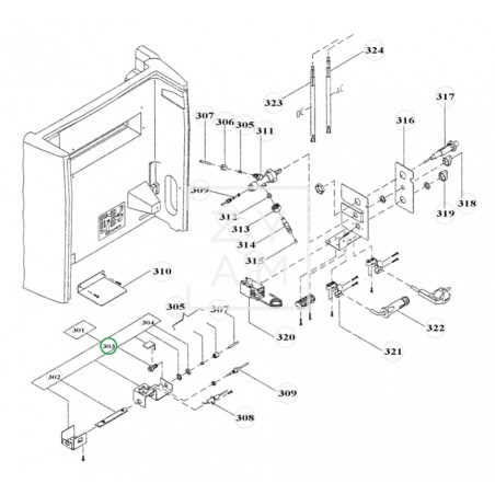 INYECTOR GAS KZ19 A3/B21/CR80/GM/RC/RM/TC