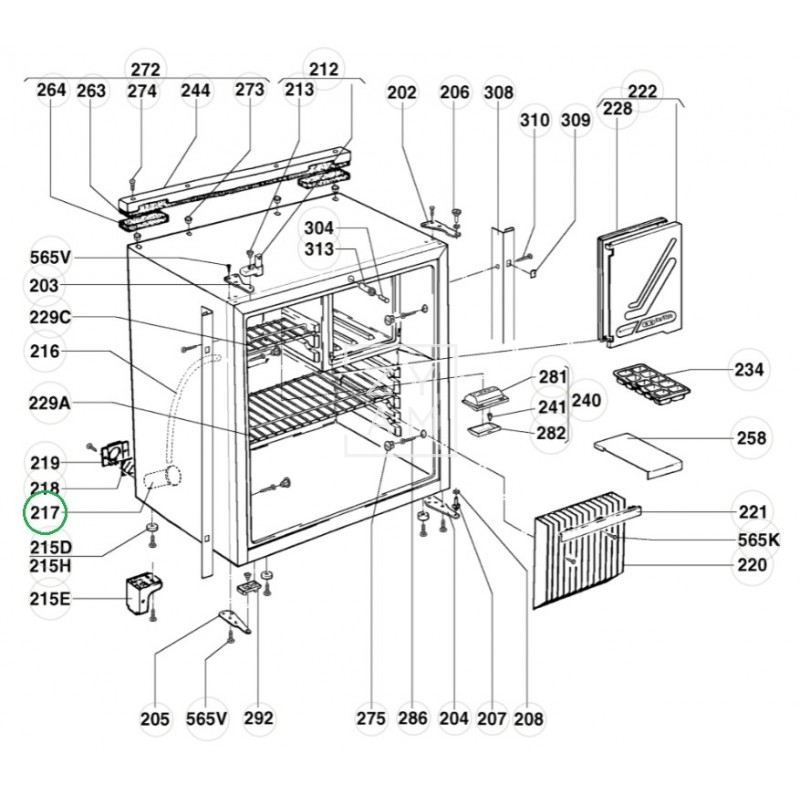 VISOR DE LLAMA DOMETIC