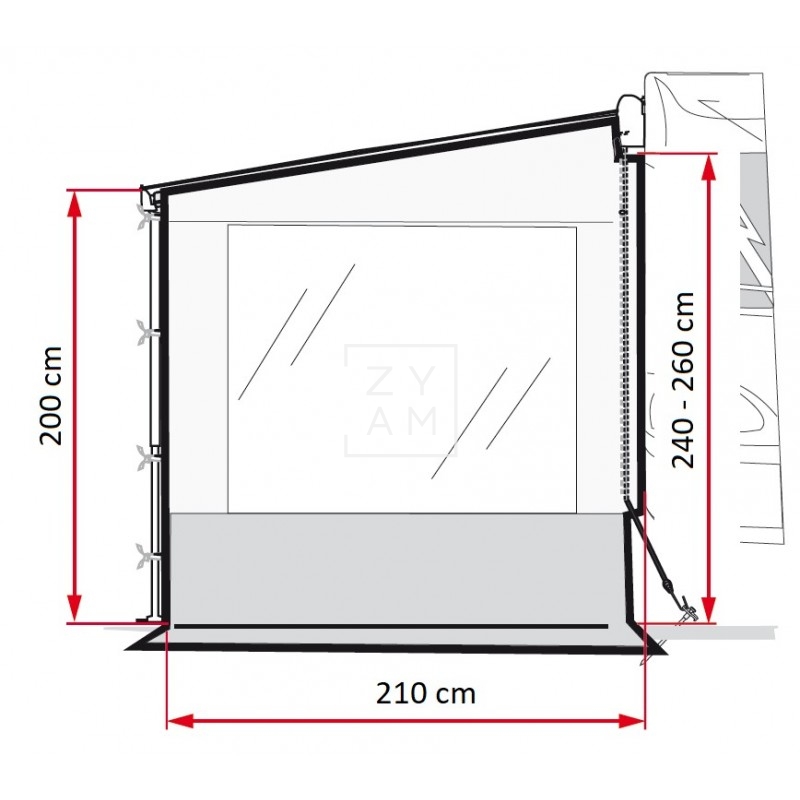 SIDE W PRO F35/CARAVANSTORE