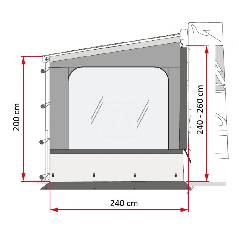 SIDE W PRO CARAVANSTORE XL