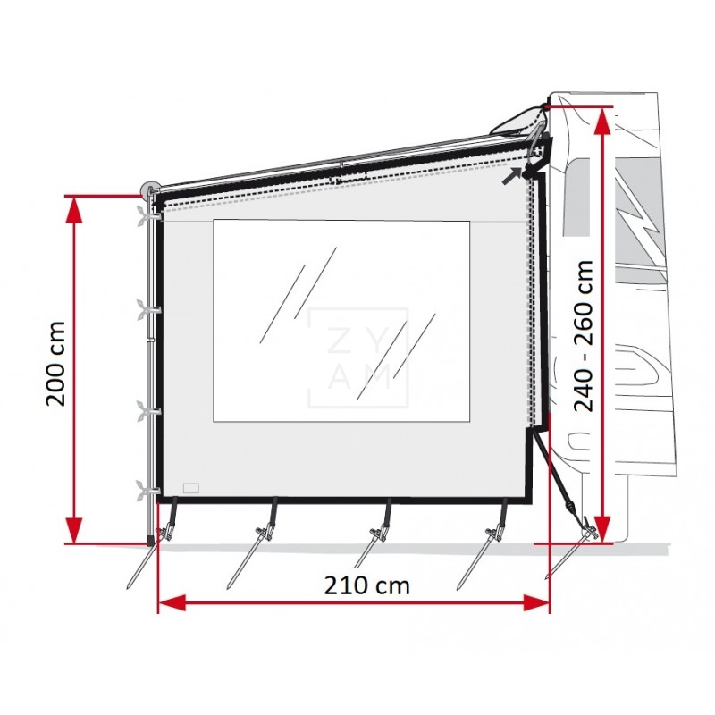 SIDE W F35/CARAVANSTORE