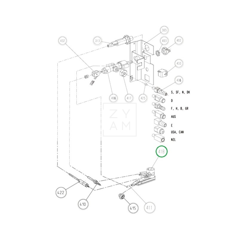 QUEMADOR RC 1200-4000