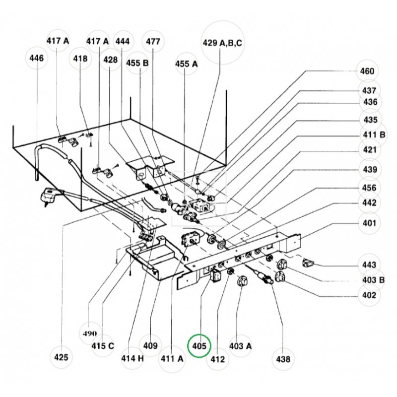 INTERRUPTOR VERDE 230V