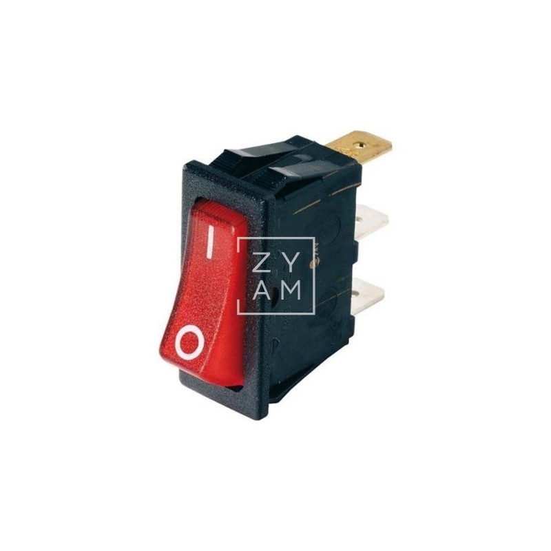 INTERRUPTOR ROJO 12V/24V