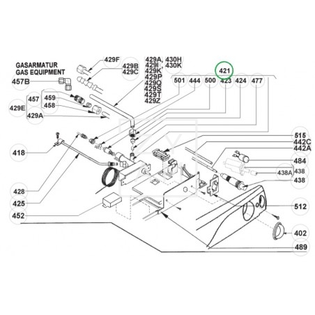 VALVULA GAS RM 4213-8550