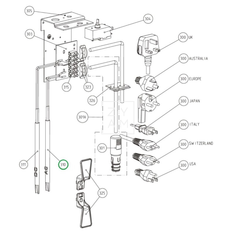RESISTENCIA 230V/85W RC 1200-2200