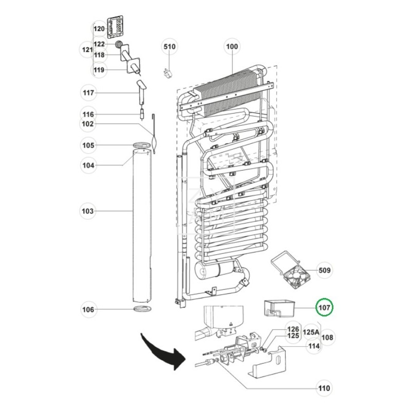CUBETA CONDENSACION 310ML