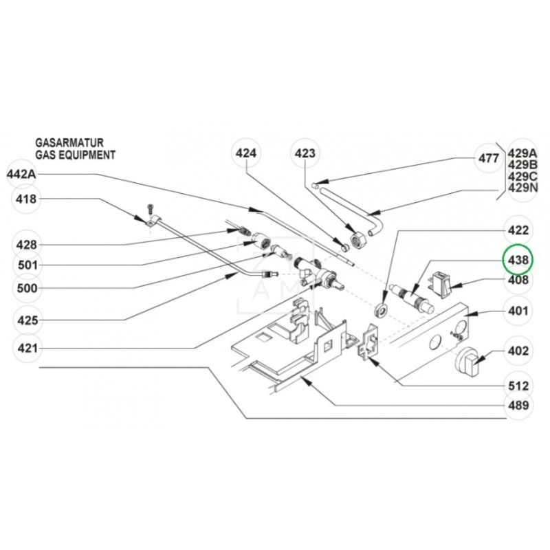 PIEZOELECTRICO RV381 NEGRO