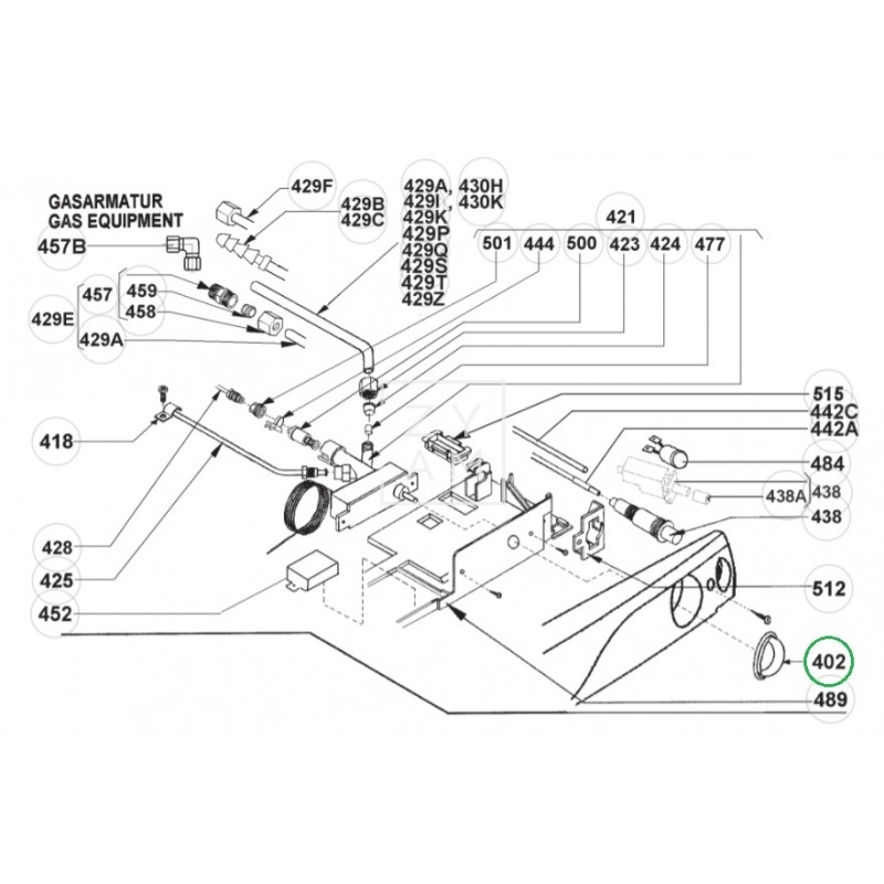 MANDO TERMOSTATO RM 7270-7855