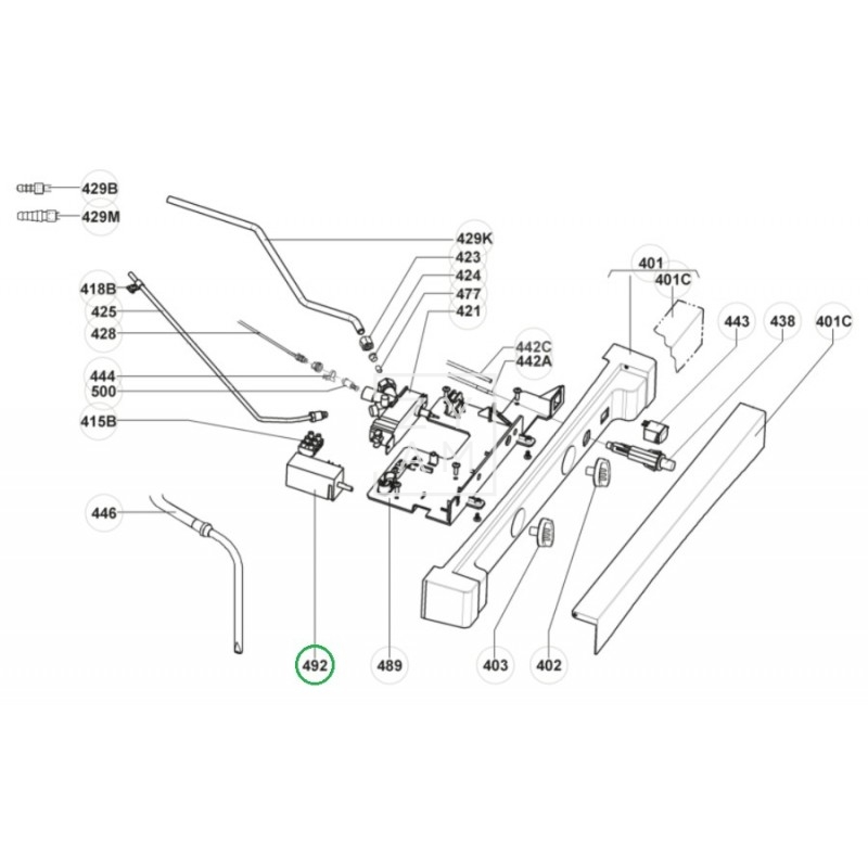 CONMUTADOR 12/220/GAS RM 4213-8550