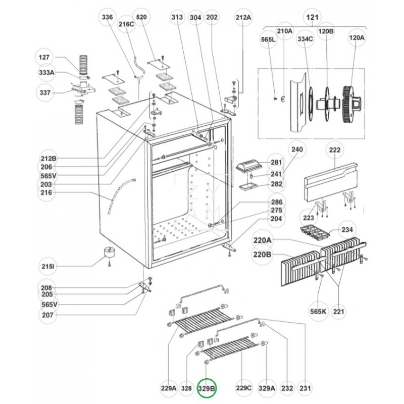 FIJACION PARRILLA RM 6270-7855