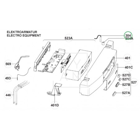 SENSOR LUZ PUERTA RM 8401-8555