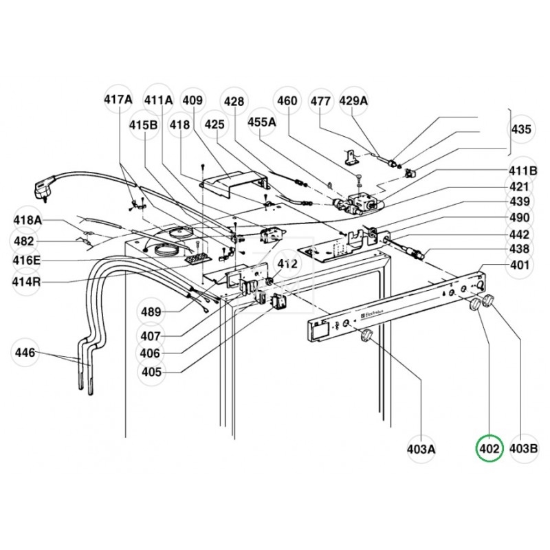 MANDO GAS RM 2310-4401