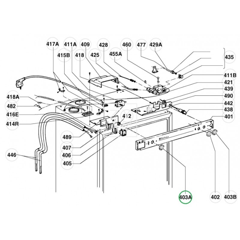 MANDO TERMOSTATO 220V RM 2310-5401