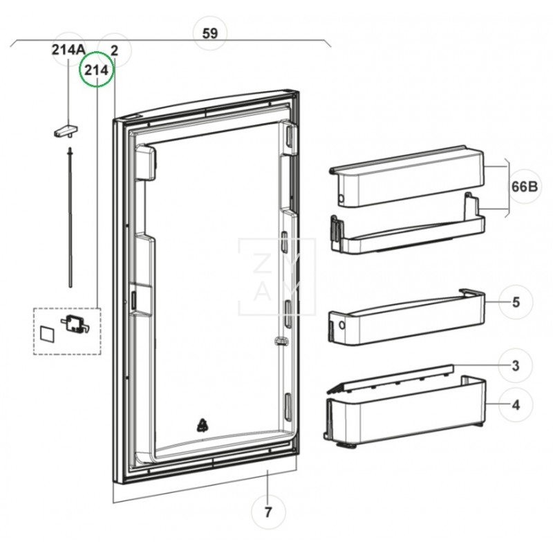 CIERRE PUERTA RM/RMS 8500-8556