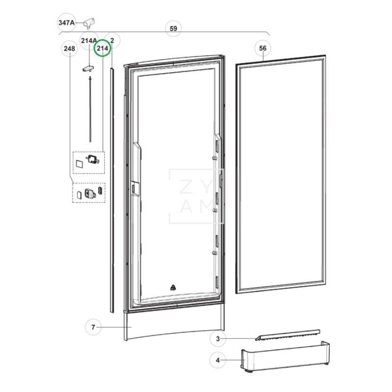 CIERRE PUERTA RMD/RML 8400-8555