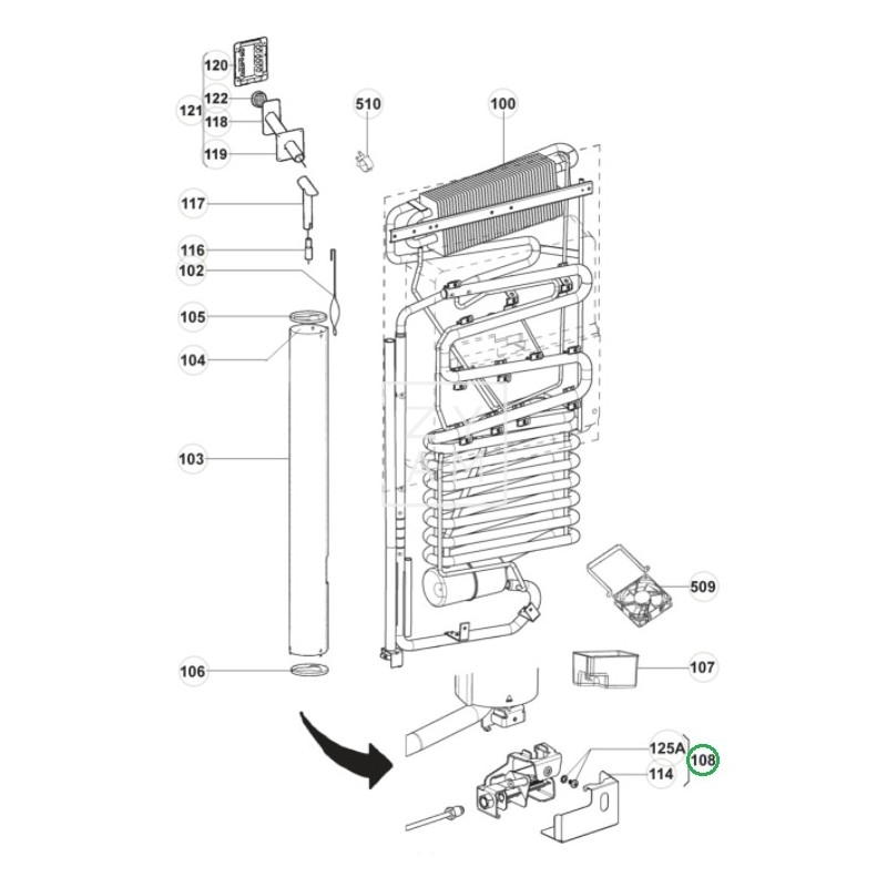 QUEMADOR KZ16 RM 8501-8555
