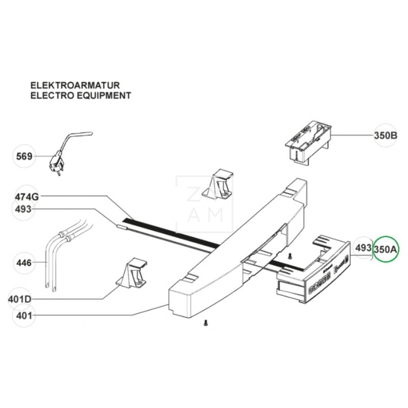 Panel de Mandos para Nevera Dometic RM/L/S 8401 - 8551