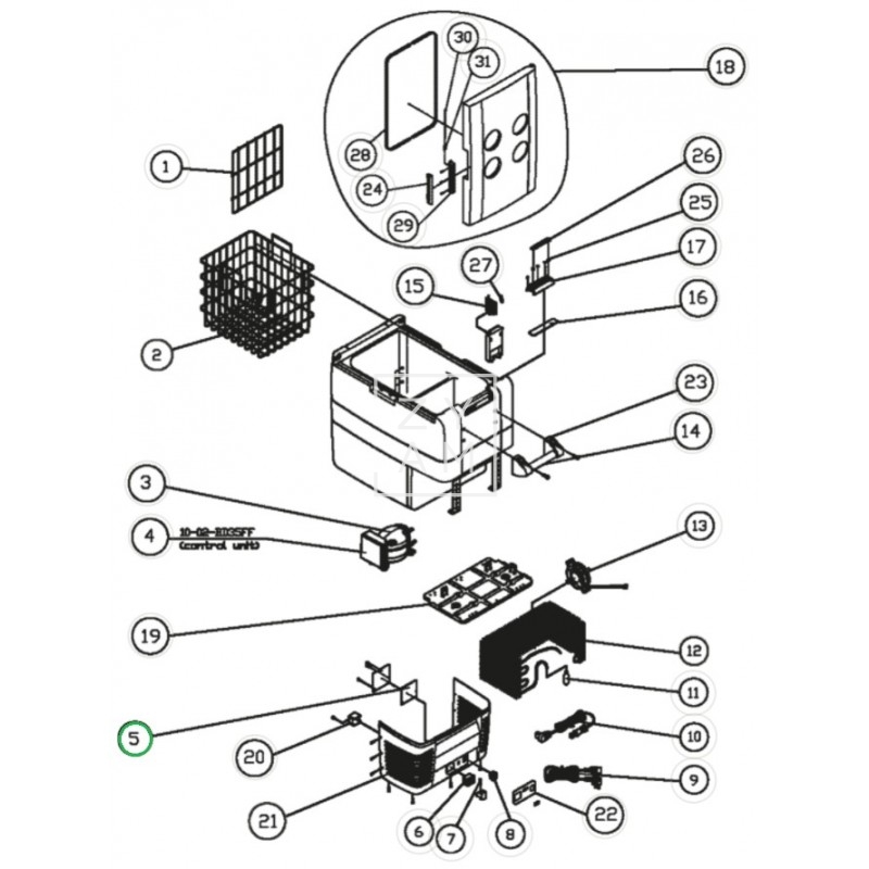 PLACA CONTROL CONMUTADOR CF 35-110