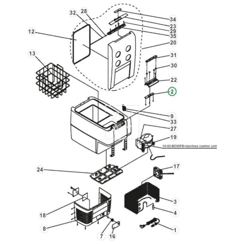 PANEL MANDOS PCB CF 25-110