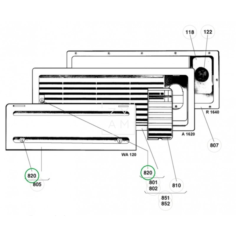 TORNILLO REJILLA L/LS 100-500