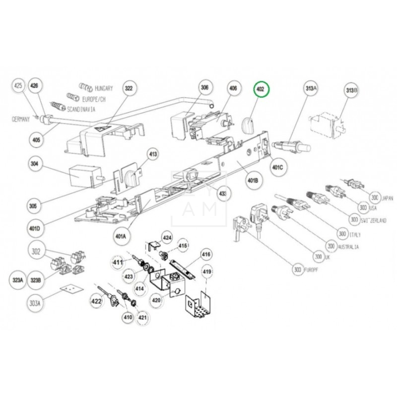 MANDO TERMOSTATO RF 60-62