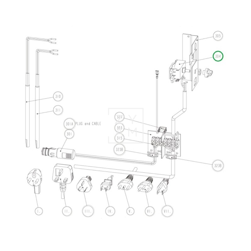 TERMOSTATO 230V RC 1000-4000
