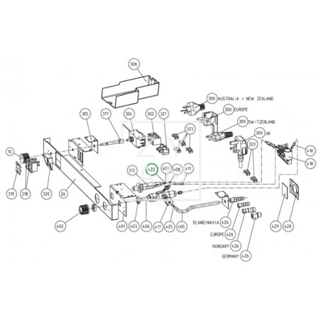 CABLE PIEZOELECTRICO RC 1200-4000