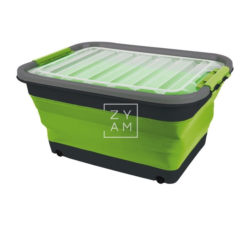 CAJA SILICONA PLEGABLE GRANDE 30L