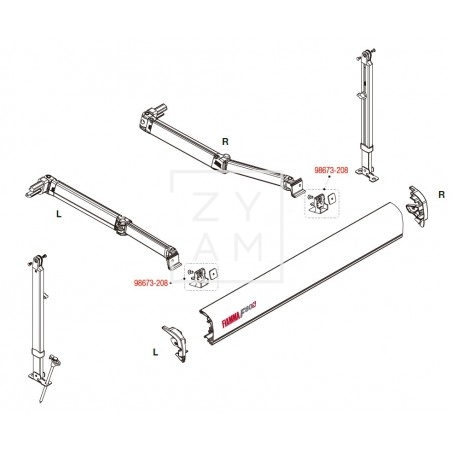 BLOQUEADOR PATA FRONTAL F80