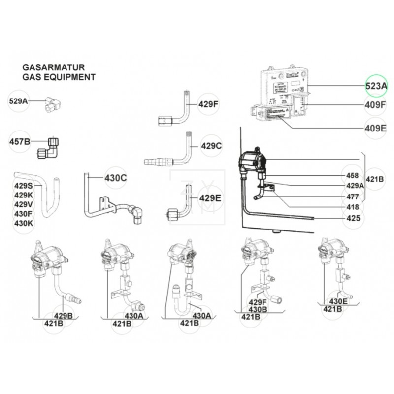 PLACA CONTROL LADRILLO RMD/T/L 8XXX *804* AMP6